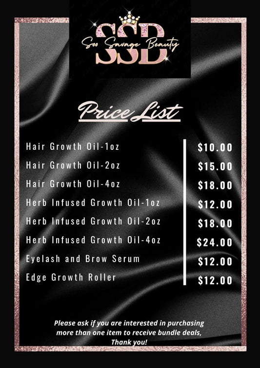 Plain growth oil