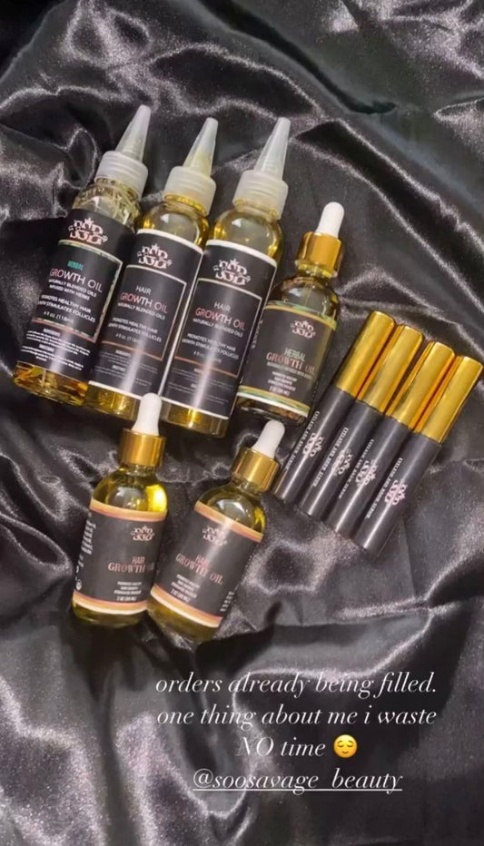 Plain growth oil